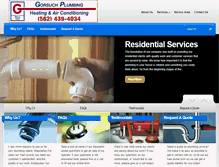 Tablet Screenshot of gorsuchplumbing.com